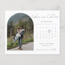 FOTO des HAUSHALTSkalenders Save the Date Einladun