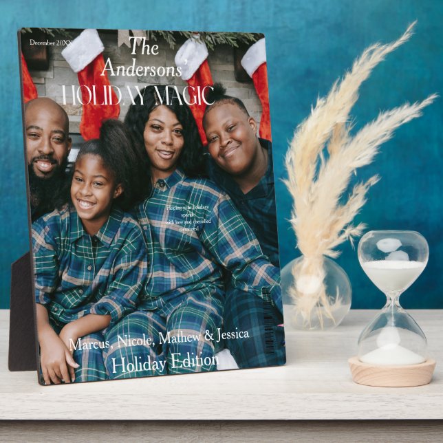 Foto des Holiday Magazine Fotoplatte (Seite)