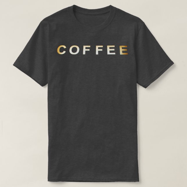 Foto des Kaffees T-Shirt (Design vorne)