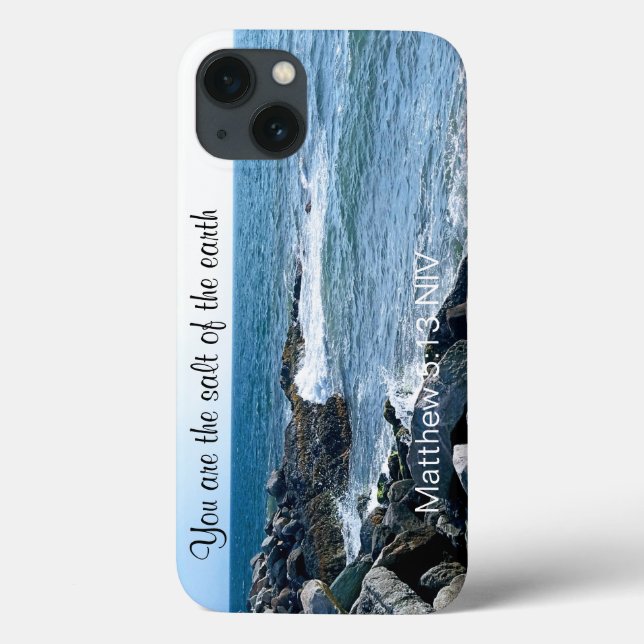 Foto des Meersalzes der Erdbibel Verse Case-Mate iPhone Hülle (Rückseite)