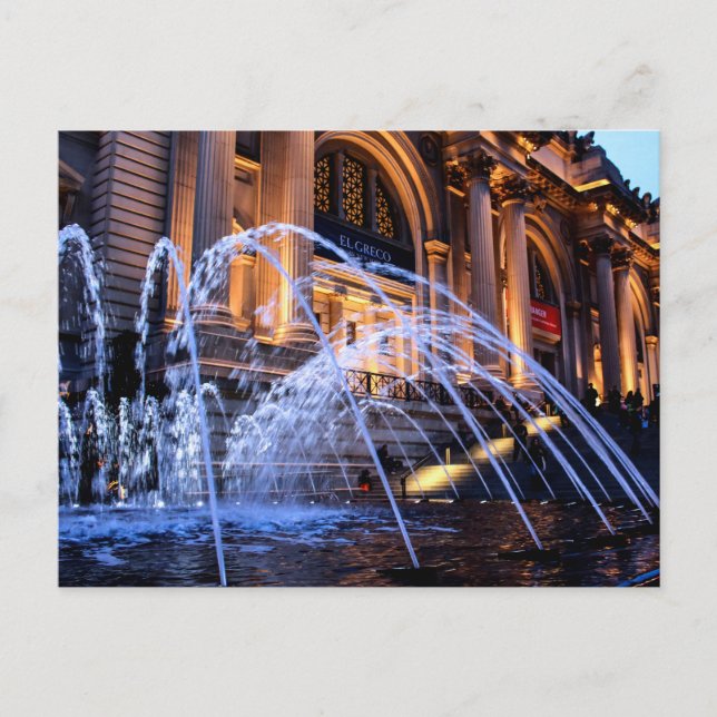 Foto des Metropolitan Museum of Art (MET) Postkarte (Vorderseite)