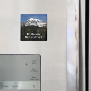 Foto des Nationalparks Mount Rainier Magnet