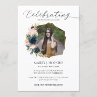 Foto des Navy Blush Blossom
