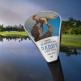 Foto des niedlichen Ersten Vaters Golf Headcover