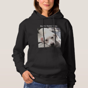 Foto des Niedlichen Welpenhundes Ostergeschenks Sc Hoodie