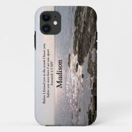 Foto des Ozeans Gott Wissen Sie Bibelverse Case-Mate iPhone Hülle