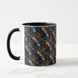 Foto des personalisierten Vaters Elegantes Musterv Tasse