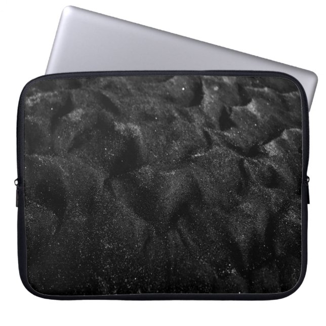 Foto des Sandes schließen Laptopschutzhülle (Vorderseite)