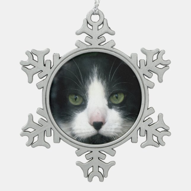 Foto Design Snowflake Ornament Ihres Hauses (Vorderseite)