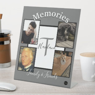 Foto-Display - HAMbyWG - Personalisiertes Sockelsc Sockelschild