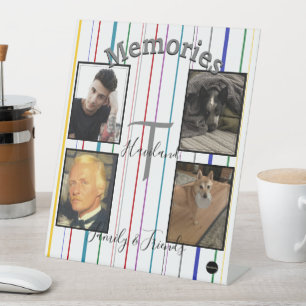 Foto-Display - HAMbyWG - Personalisiertes Sockelsc Sockelschild