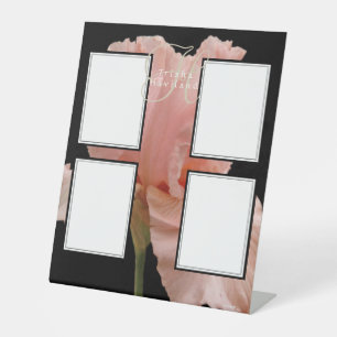 Foto-Display - HAMbyWG - Rosa Schwertlilie-Sockels Sockelschild