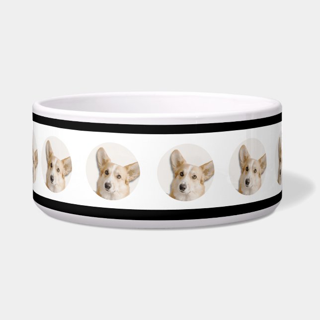 Foto Dog Bowl - Benutzerdefiniert mit Bild erstell Napf (Vorderseite)