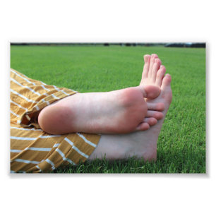 Foto-Druck der Fuß-1footwonder Fotodruck