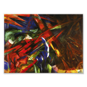 Foto-Druck Franz Marc Tierschicksale Fotodruck