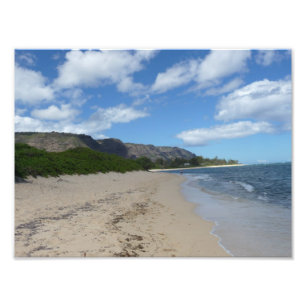 Foto-Druck Mokuleia Strand-Oahus Hawaii verloren Fotodruck