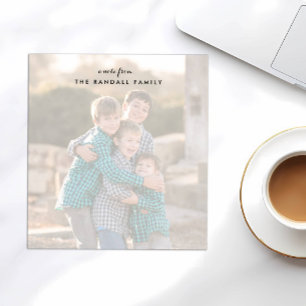 Foto Editor, vollständiges Foto   verblasst Notizblock