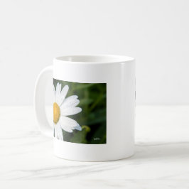 Foto, ein margueritte machen Grün Kaffeetasse