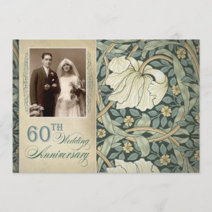 Foto-Einladungen zum 60. Jubiläum Einladung