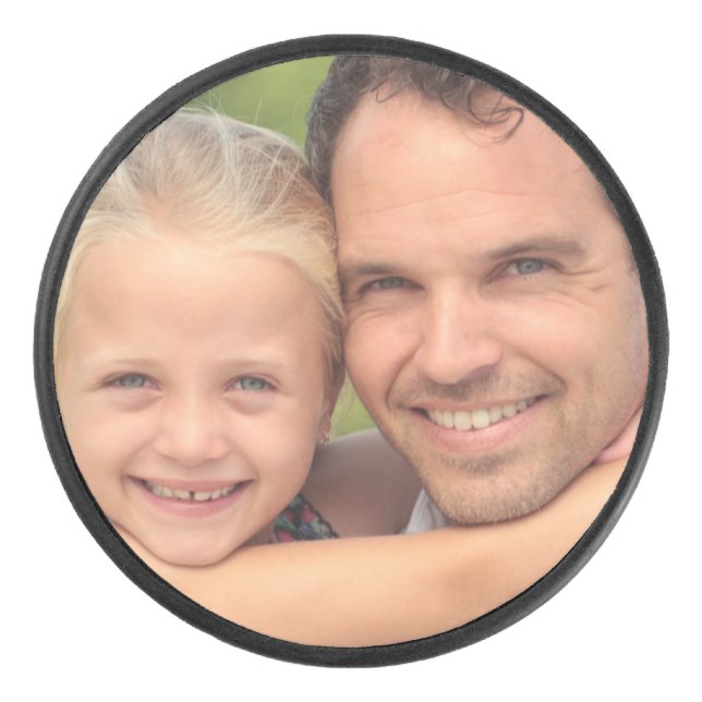 Foto Eishockey Puck (Vorderseite)