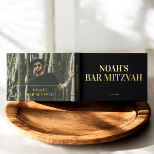 Foto Elegant Bar Mitzvah Gästebuch