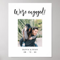 Foto-Engagement-Partei-Lieferungen, Begrüßungsunte
