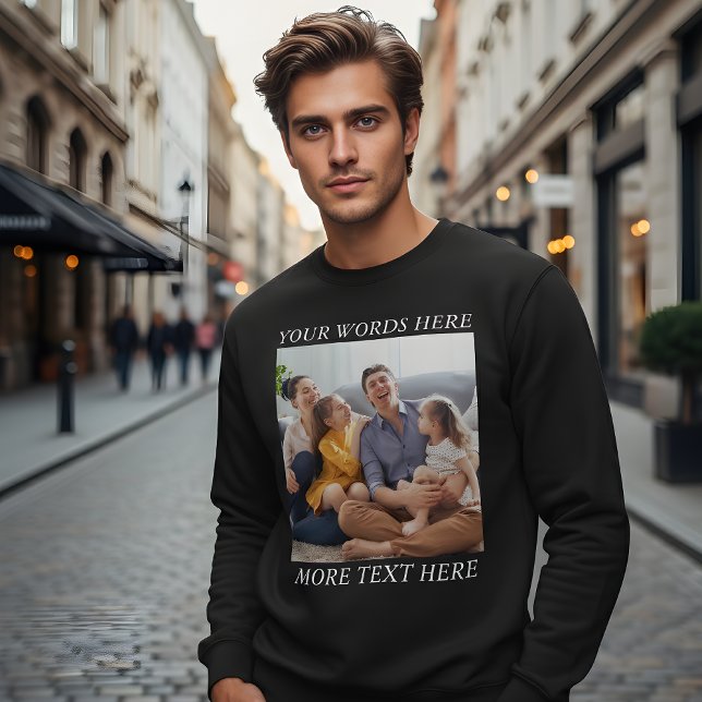 Foto-Erinnerung individuell gestalteter Sweatshirt (Von Creator hochgeladen)