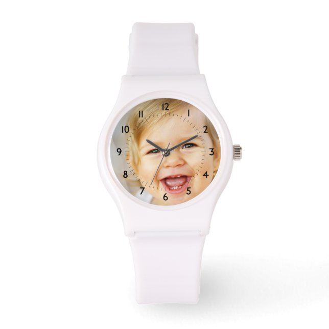 Foto-Erinnerungen CUstom Watch Armbanduhr (Vorderseite)