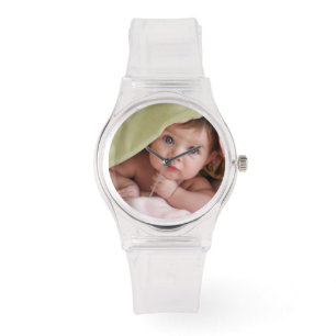 Foto-Erinnerungen für benutzerdefinierte Überwachu Armbanduhr