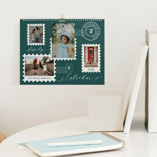 Foto Erinnerungen Spaß Lieferung Porto Briefmarke Kalender