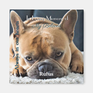 Foto-Erinnerungsmagnet mit Text - Magnet