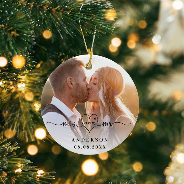 Foto ernennt mehr elegante neue Weds Keramik Ornament (Von Creator hochgeladen)