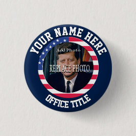 Foto ersetzen | Vorlagenrunde für die Kampagne Button