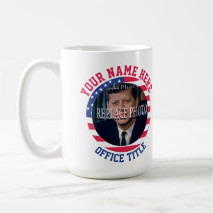 Foto ersetzen   Wahlkampfflaggen-Rundschablone Kaffeetasse
