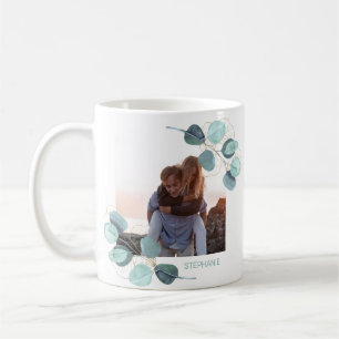 Foto Eukalyptus Botanisch Personalisiert Kaffeetasse