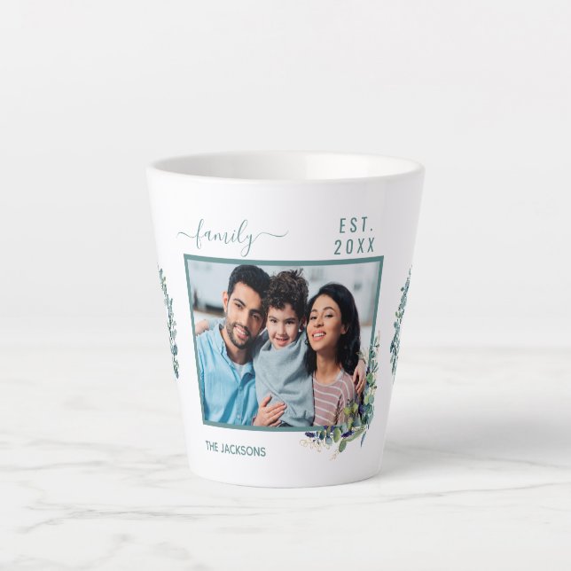Foto Eukalyptus-Grüne Milchtasse (Vorderseite)