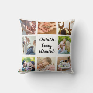 Foto "Familie und Freunde" Kissen