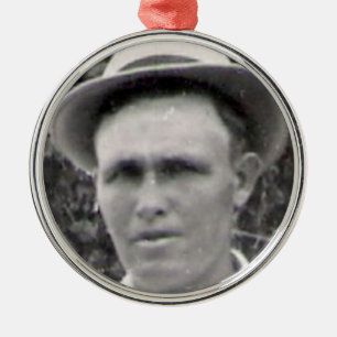 Foto Familiengeschichte Ornament Aus Metall