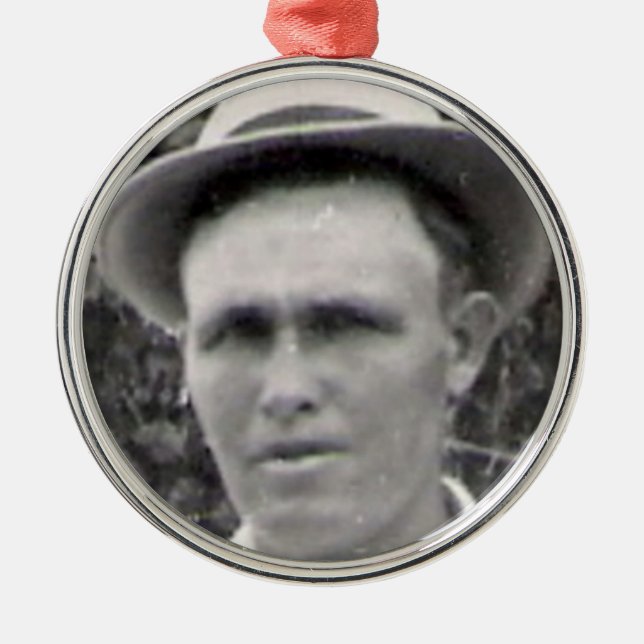 Foto Familiengeschichte Ornament Aus Metall (Vorne)