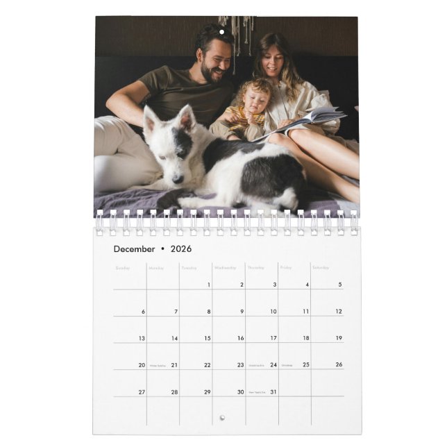 Foto-Familienkalender Kalender (Dez 2026)