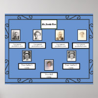 Foto Family Tree Schmiedeeisen schaut Grenzen auf