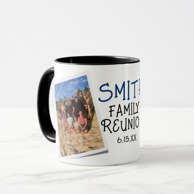Foto Family Wiedersehen Keepake Tasse (Vorderseite Links)