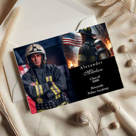 Foto Feuerwehr-Abschlusszeremonie Ankündigung