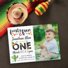 Foto Fiesta Einladung zum ersten Geburtstag