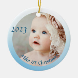 Foto First baby Keramik Ornament