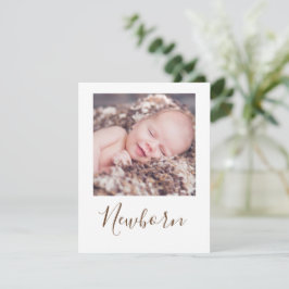 Foto First Birthday Banner Card