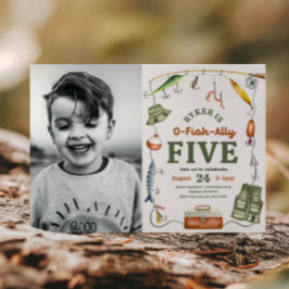 Foto Fischen 5. Geburtstag Einladung