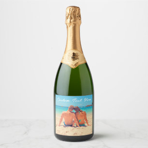 Foto-Flasche kennzeichnen Ihre Fotos und Text