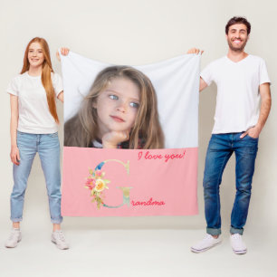Foto-Fleece-Decke für Oma Fleecedecke
