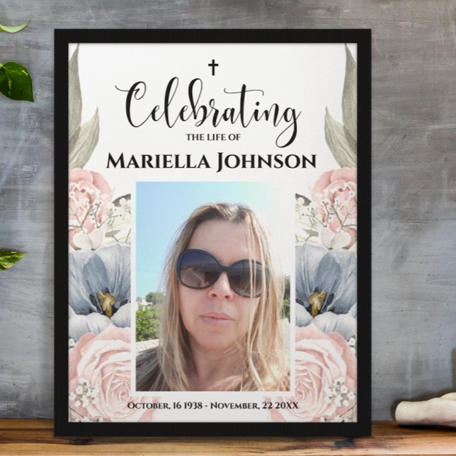 Foto Floral feiert Lebensbitter Poster (Von Creator hochgeladen)